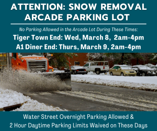 Arcade Snow Removal Notice